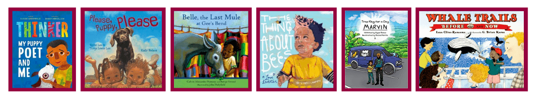 Black History Month: six book covers