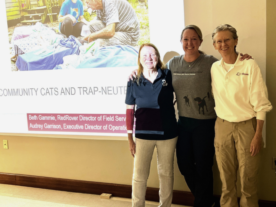 Representatives from BISSELL, Operation Catnip, and RedRover present on Community Cats