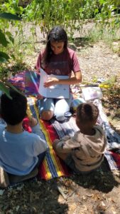 The Forest School in South Texas hosts a RedRover Readers book reading