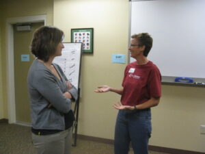 RedRover Director of Field Services Beth Gammie presenting