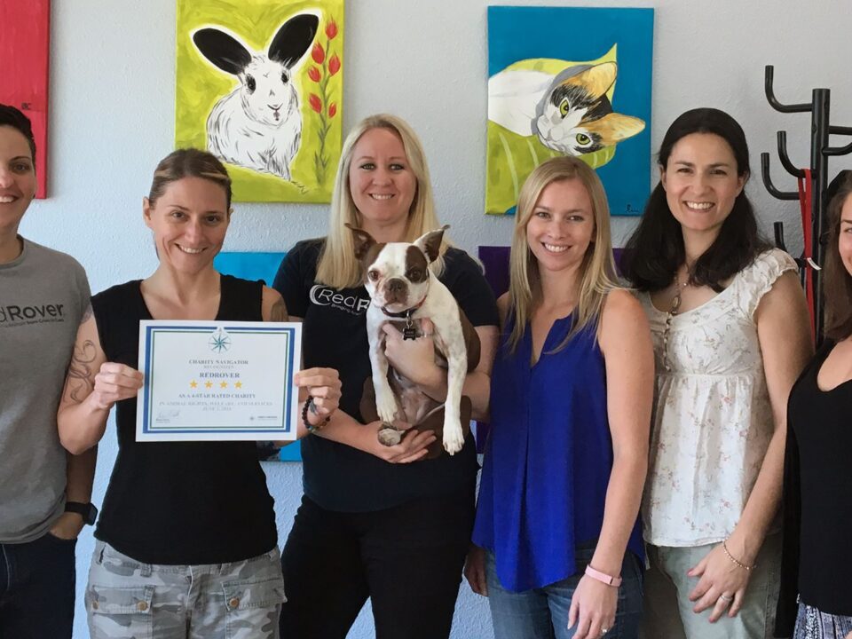 RedRover Staff holds a Charity Navigator certificate