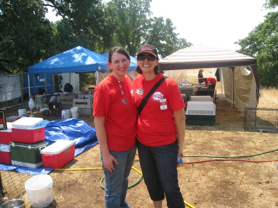 Former RedRover team members Karen and Kelly