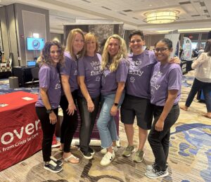 Pets Are Family 25 by 2025 shirts at NOVA conference