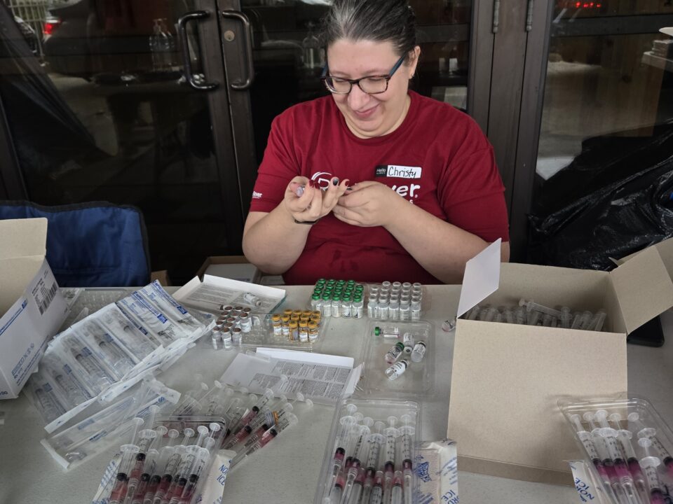 RedRover Responders Deployment with PAWS of NE LA with spay/neuter vouchers provided by Tito's Handmade Vodka, the Vodka for Dog People