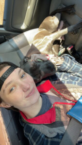 Momma Chewie and three puppies helped through RedRover Responders