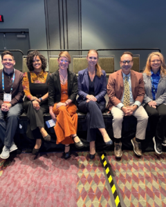 RedRover President and CEO Katie Campbell with Dr. Amanda-Lannis Hanna at VMX 2026, and the panel on the Human Animal Bond