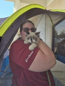 PAWS NE LA pet, cat and RedRover Responders volunteer