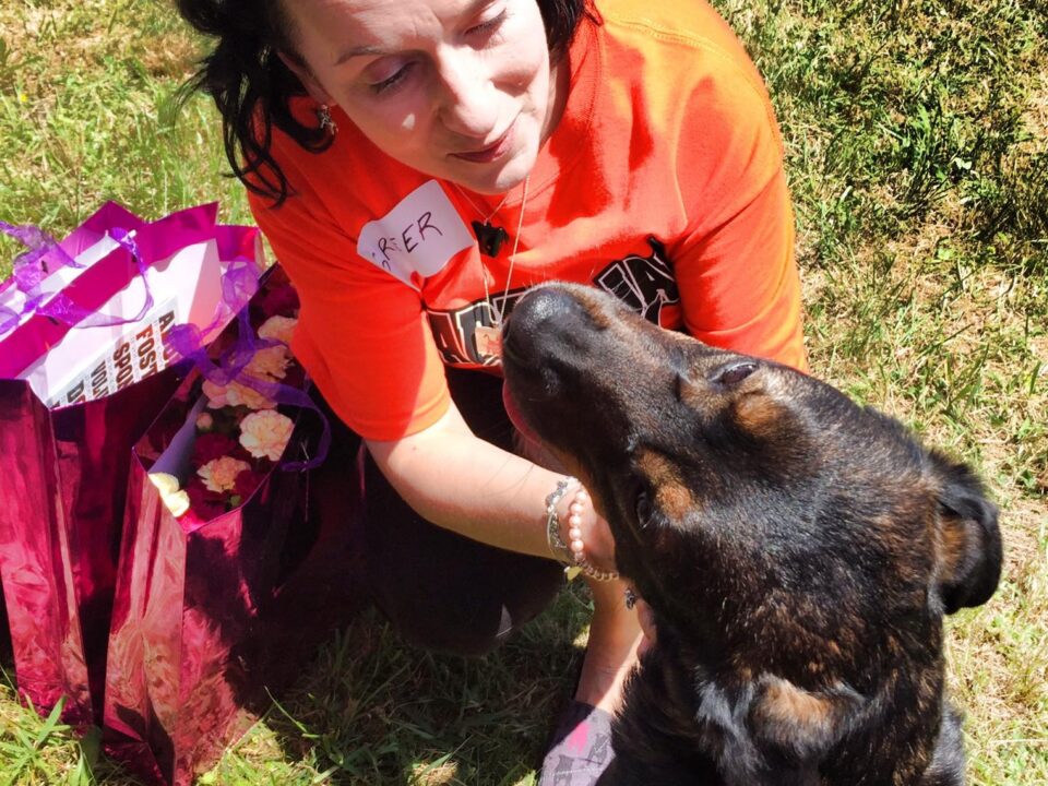 RedRover Responders volunteer and On-Call Angel Ms. Cook at the Jade's Jam event