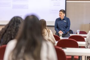 RedRover President and CEO Katie Campbell leading a DFTP workshop